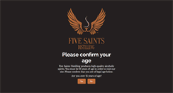 Desktop Screenshot of fivesaintsdistilling.com